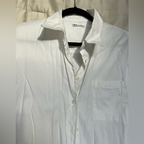Reformation white button down - Picture 4 of 5